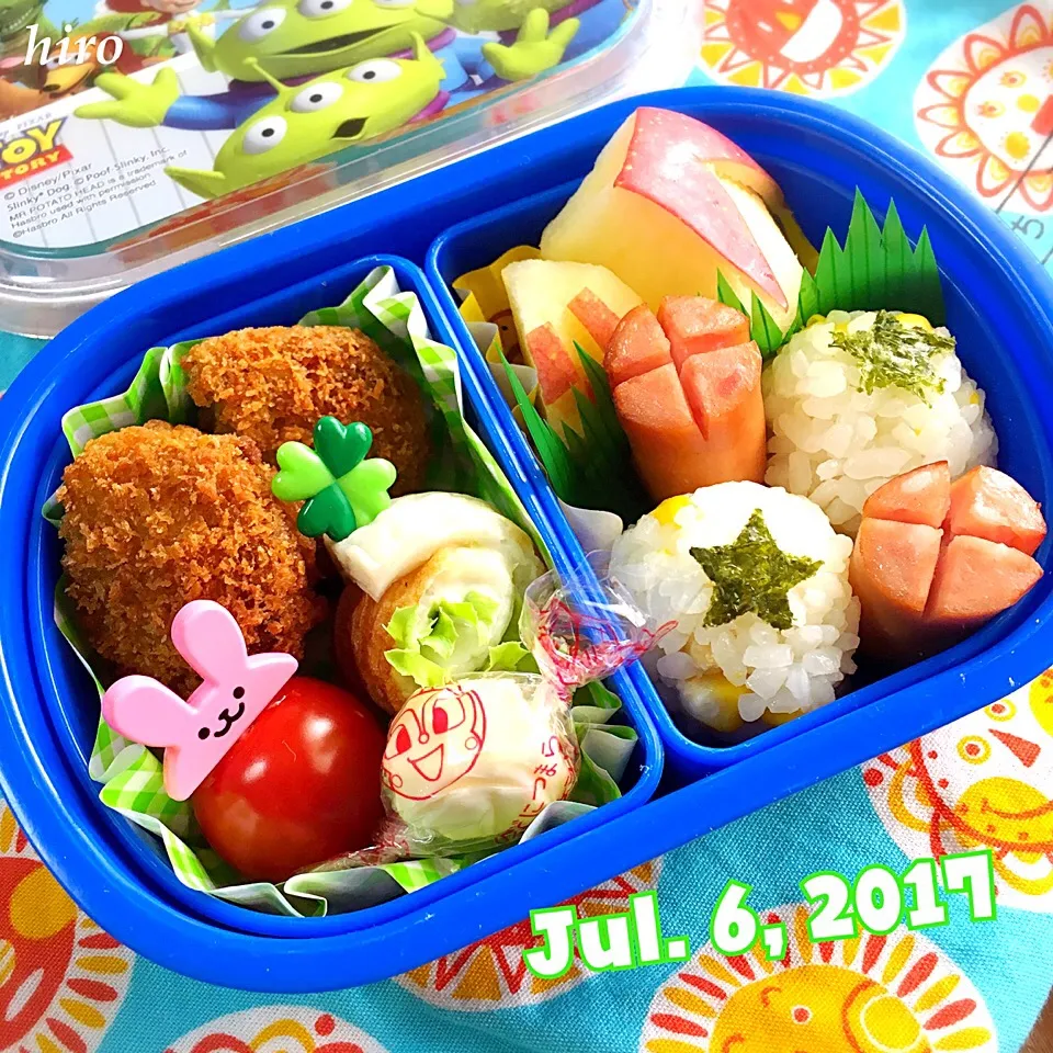 年少さん弁当
#お弁当 #幼稚園|ヒロさん