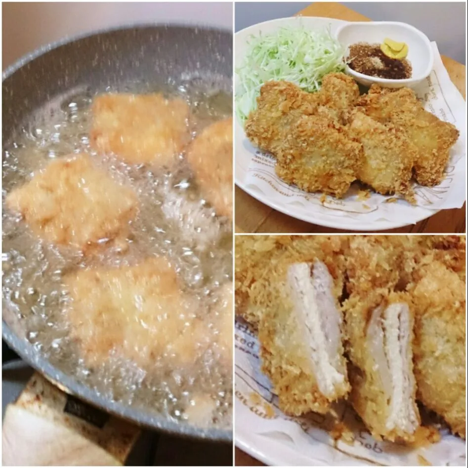 Snapdishの料理写真:まるで一口カツ！節約してもガッツリ美味♪|mi_neneco♪さん