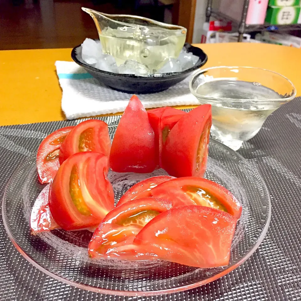 冷やしトマト🍅  (^-^)|Kei Satoさん