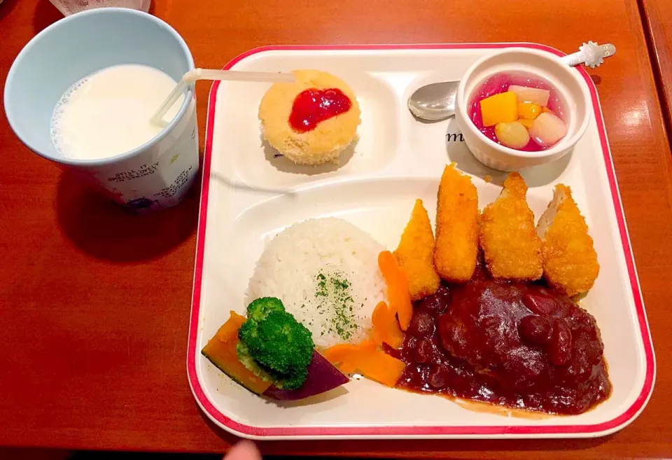 🍤Moomin kids plate🍗|山田さん