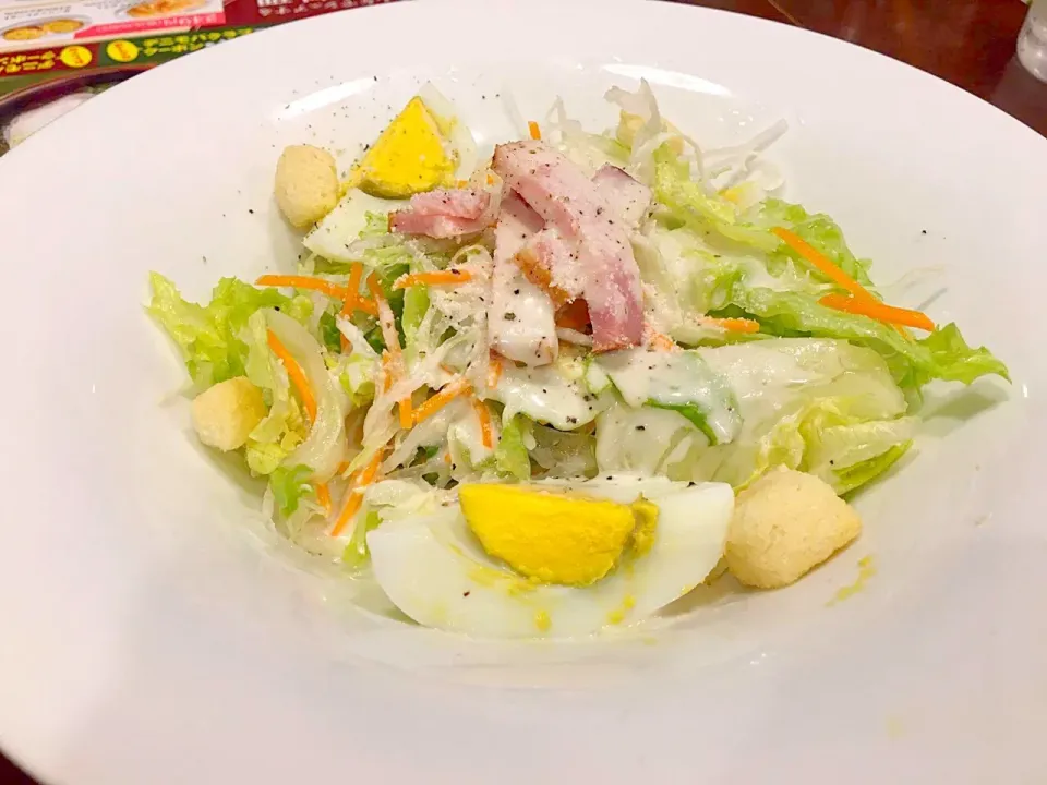 🥗Ceasar Salad🥗|山田さん