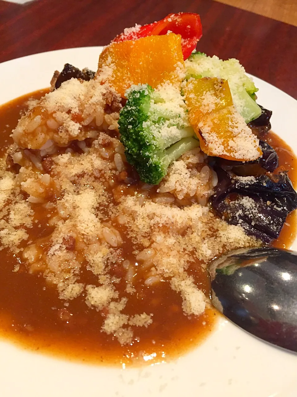 Snapdishの料理写真:1000円ブッフェのカレー|Tomoki Sakumaさん