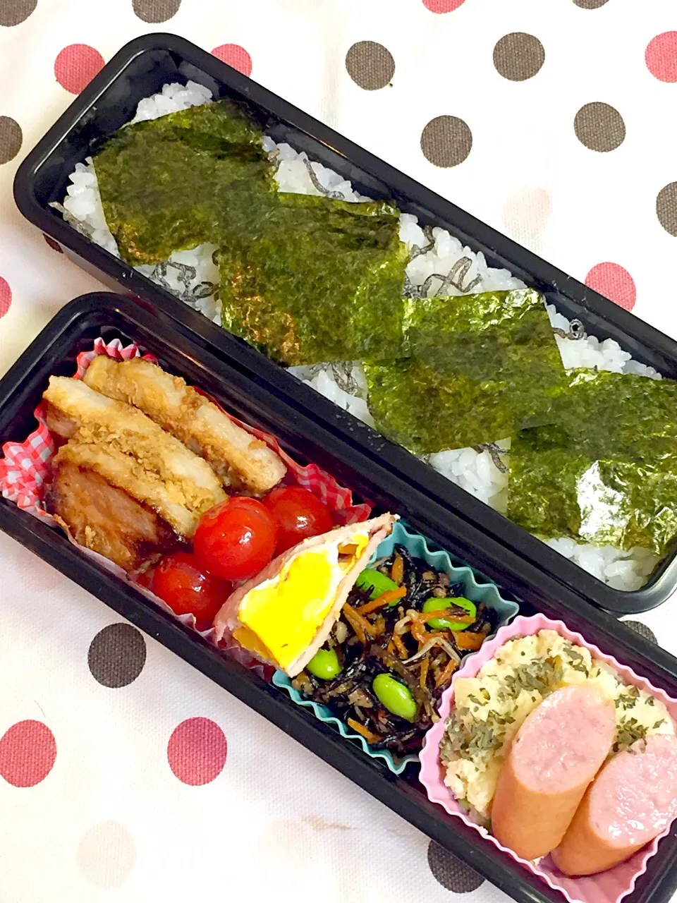 7/7☆豚の味噌焼き弁当|ちーさん