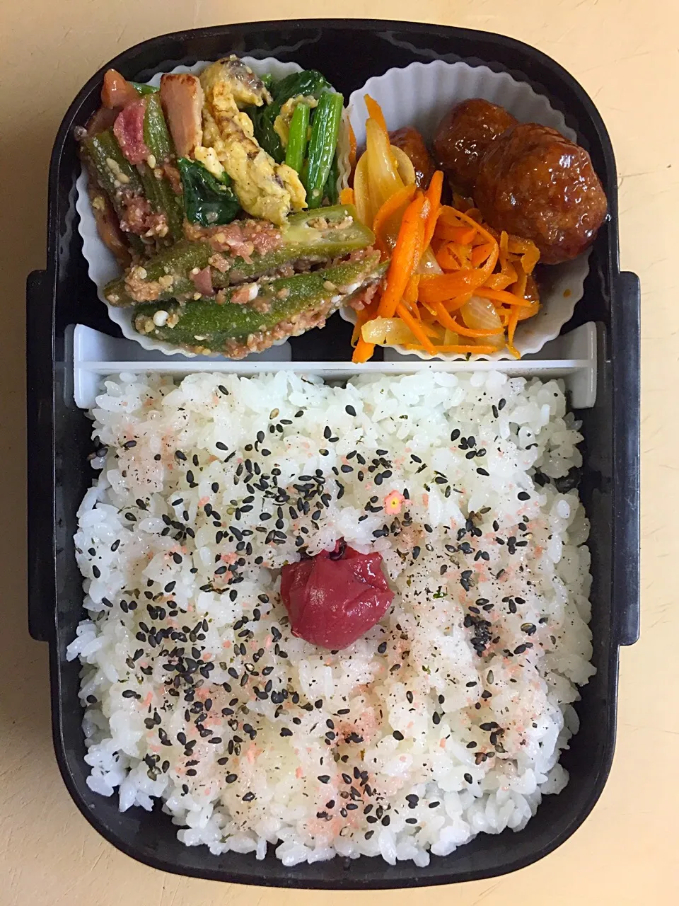 Snapdishの料理写真:お弁当／男子高校生|nayutaさん