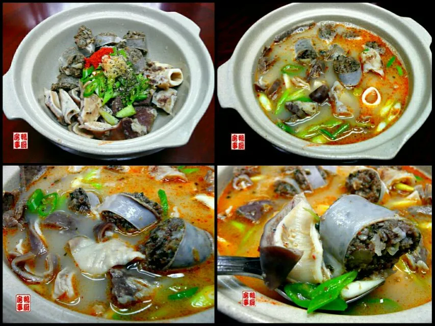 blood sausage soup|steven z.y.さん