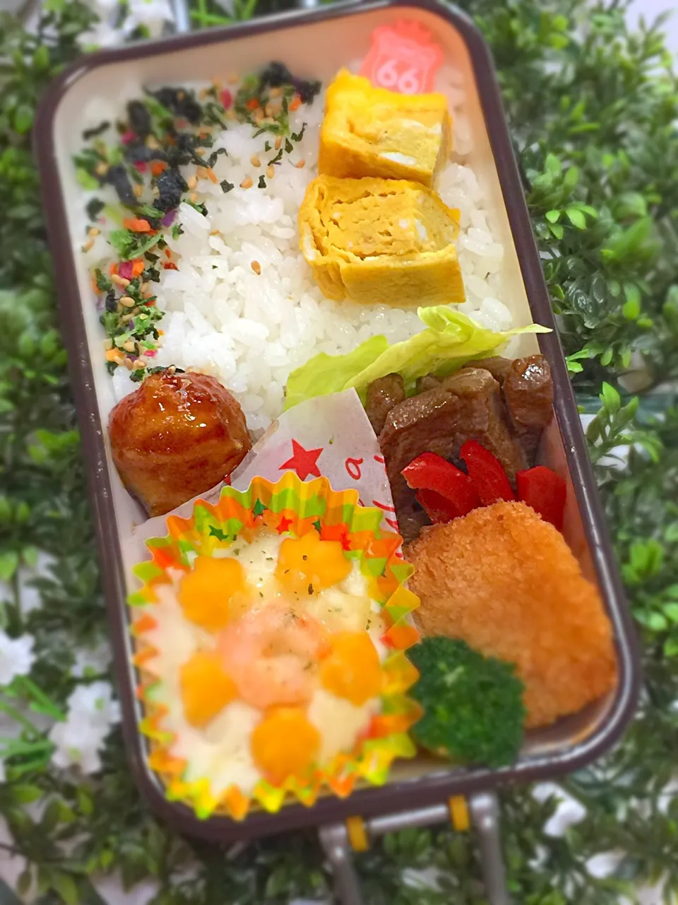 姉妹のお弁当(*^^*)#女子高生 #女子大生 #姉妹弁当 #bennto #お弁当|123mamaさん