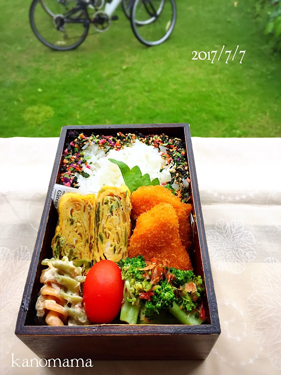 息子弁当♪麻婆春雨玉子焼き〜〜|ゆきさん