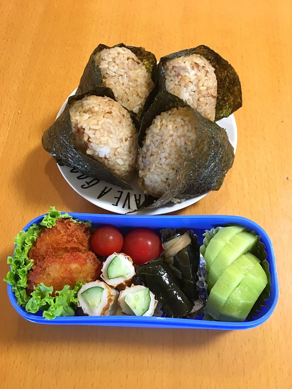 Snapdishの料理写真:今日のお弁当♡2017.7.7.|kimikimiさん