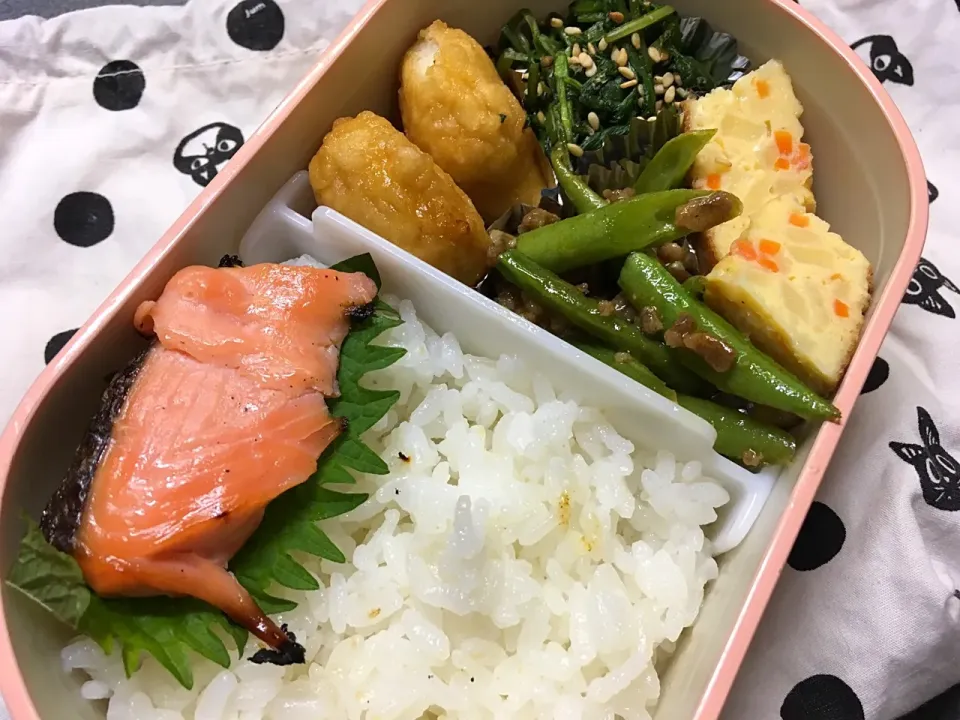 Snapdishの料理写真:7月7日 七夕なのに大雨弁当|sakuramochiさん