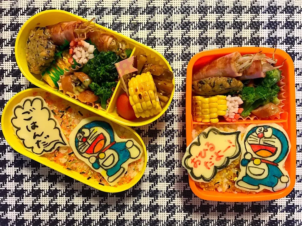 #ドラえもん
#キャラ弁#おべんとう
#幼稚園弁当#小学生弁当
#オブアート#遡る|さやかさん