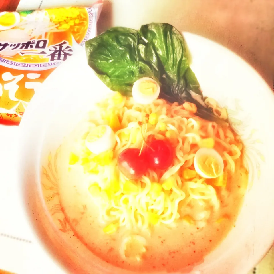 冷麺♡豆乳味噌スープ♡モニター当選ありがとう|ニャーオさん