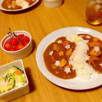 Snapdishの料理写真:天の川カレー|a_chanさん