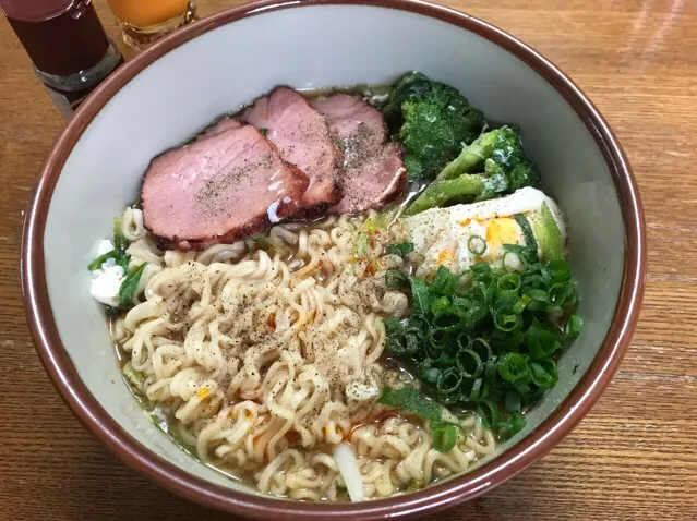 サッポロ一番🍜、醤油味❗️٩꒰ʘʚʘ๑꒱۶✨|サソリさん