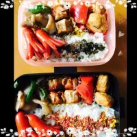 Snapdishの料理写真:豚トロ焼き弁当~🍱|中村真理子さん