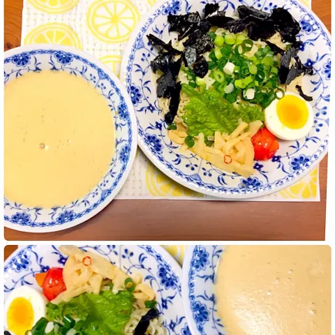 「サッポロ一番 みそラーメン」を使ってみたSnapdishの料理・レシピ写真:納豆つけ麺 #夏は冷やしてサッポロ一番  #サッポロ一番みそラーメン  #納豆つけ麺 #うまし！！ #麺を食べ終わったらあったかいご飯にぶっかけ #クセになるかも#snapdish#超簡単#やって味噌w