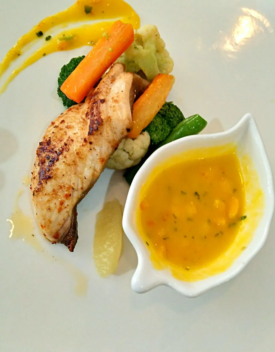 Mango Grilled Salmon|Mariano Ngさん