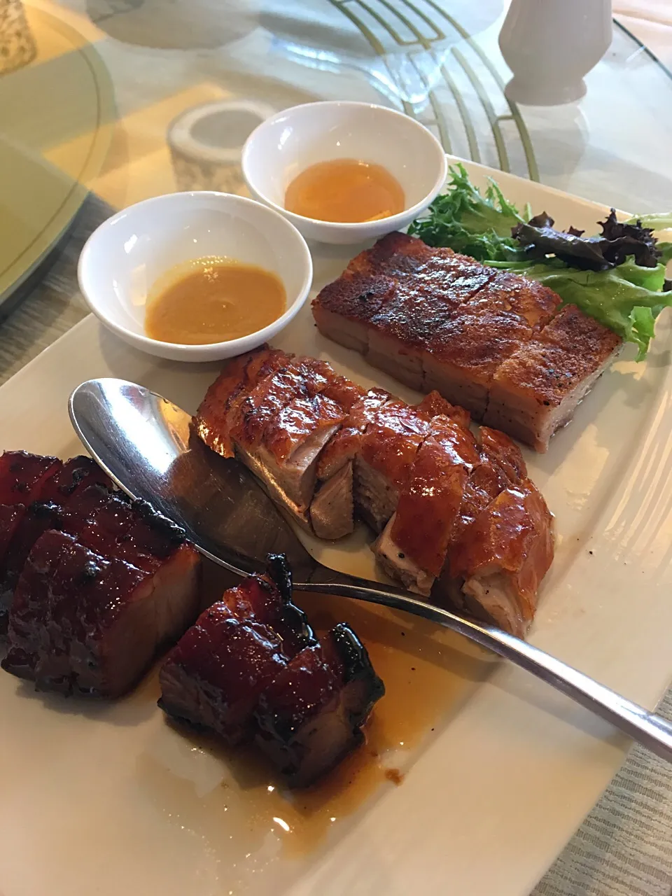 Bbq meat trio @ Peach Blossoms|Ong Sor Fernさん