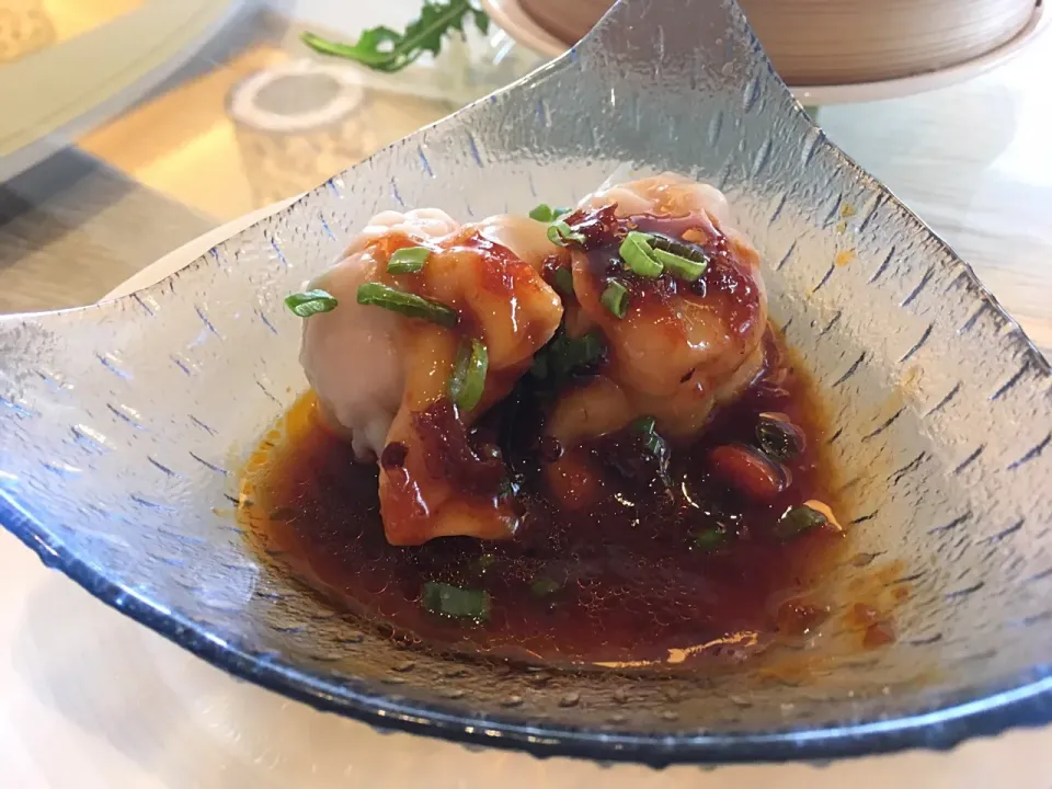 Wontons in spicy sauce @ Peach Blossoms|Ong Sor Fernさん