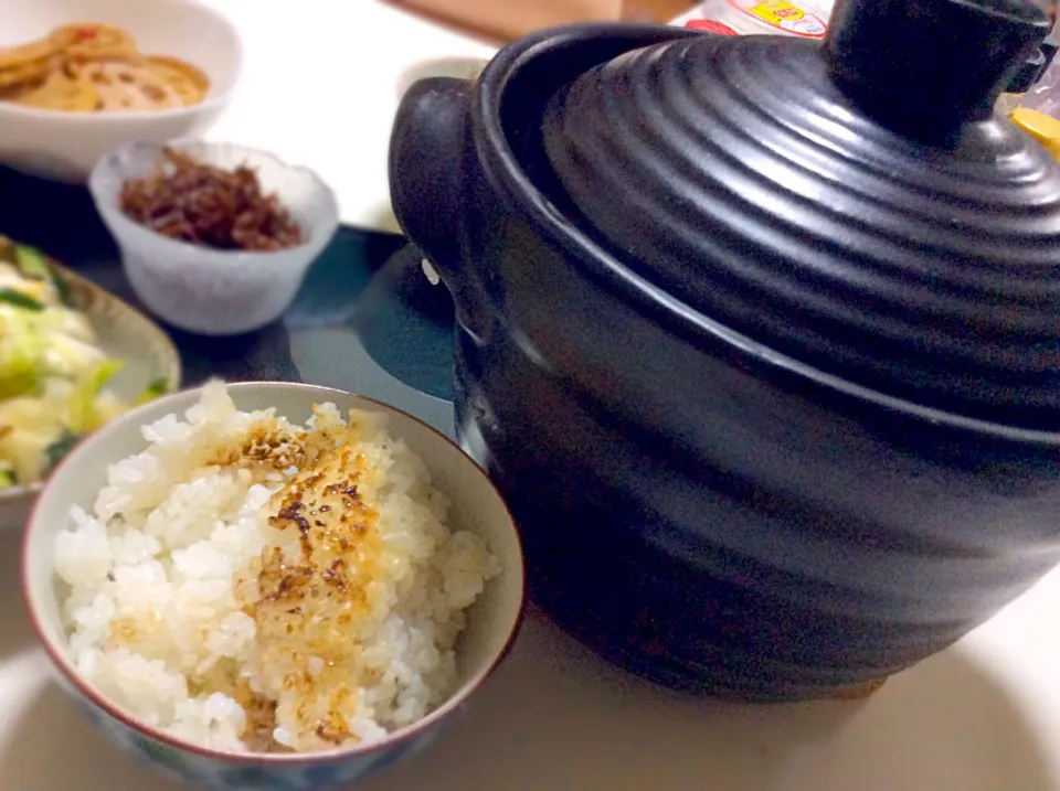 土鍋ご飯はおこげが楽しみ！^_^|Takeshi  Nagakiさん