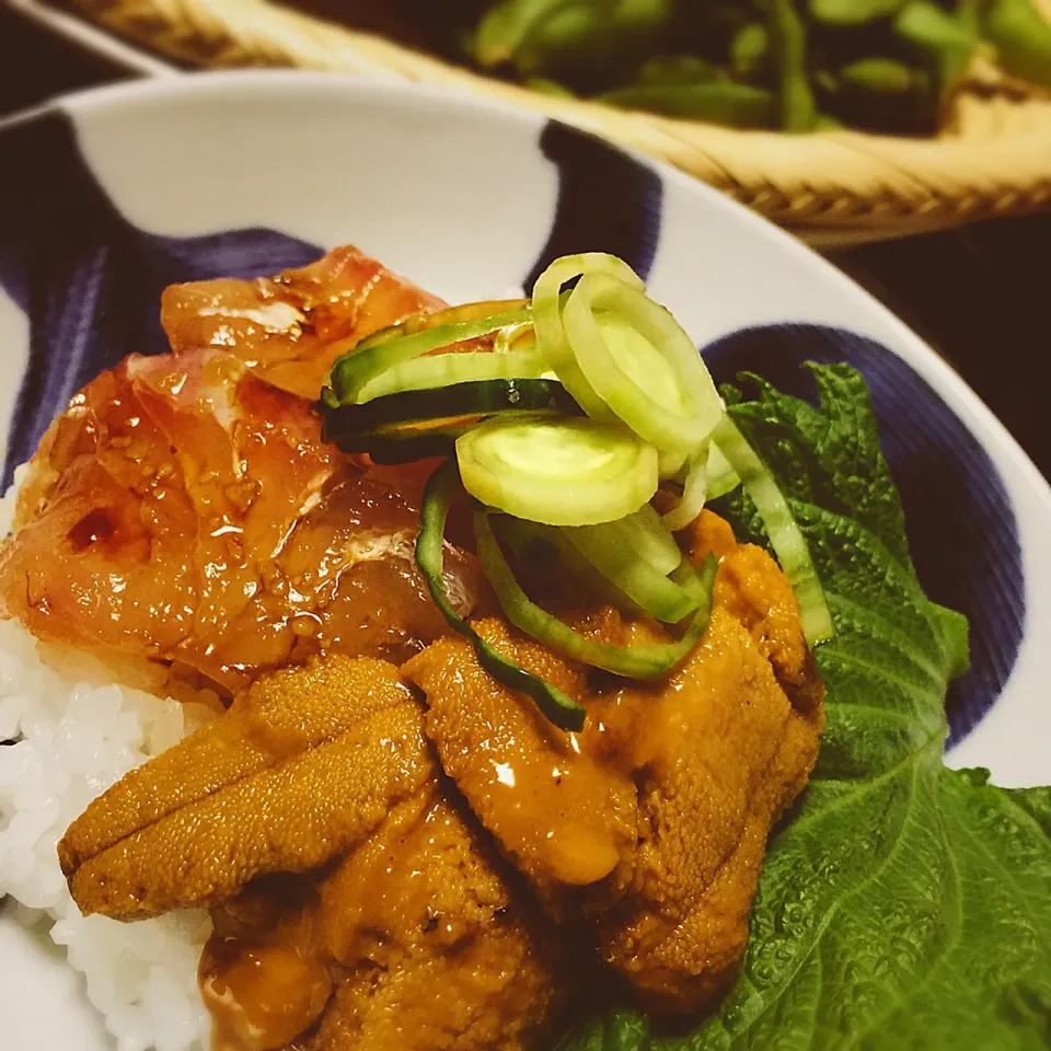 鯛ガゼ丼|シローさん