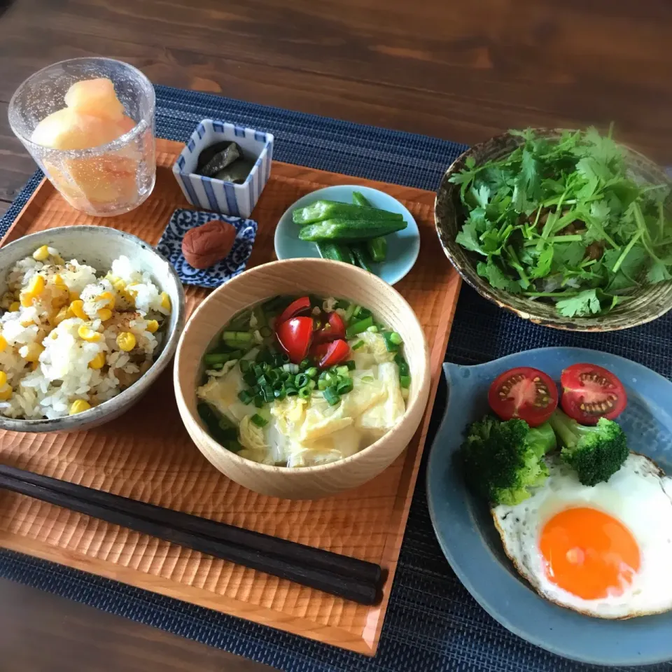 今日の朝ごはん|ぺんぎんさん