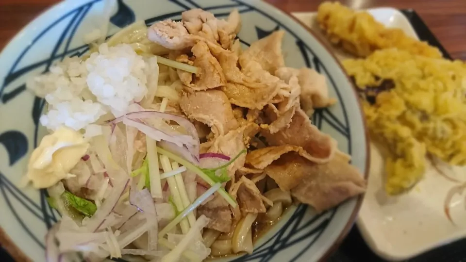 豚しゃぶぶっかけうどん|ボンゴさん