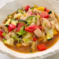 夏野菜炒め|さあちゃん＊.°さん