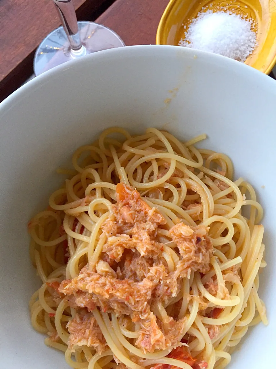 Crab tomato pasta|Chris Shannonさん