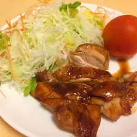 Snapdishの料理写真:照り焼きチキン|なっぴさん