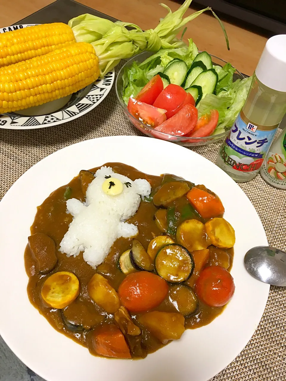 夏野菜たっぷりカレー🍛😋|ゆかりさん