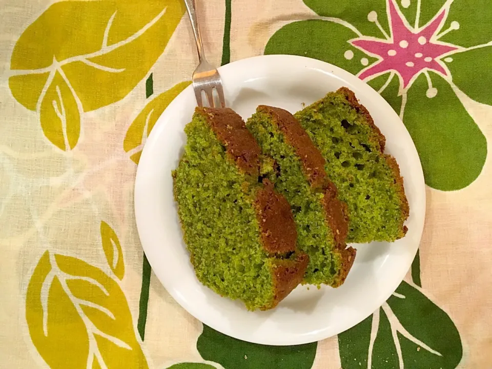 京都柳櫻園茶舗の抹茶パウンドケーキ|Bistro Qさん