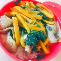 鳥皮丼|caさん