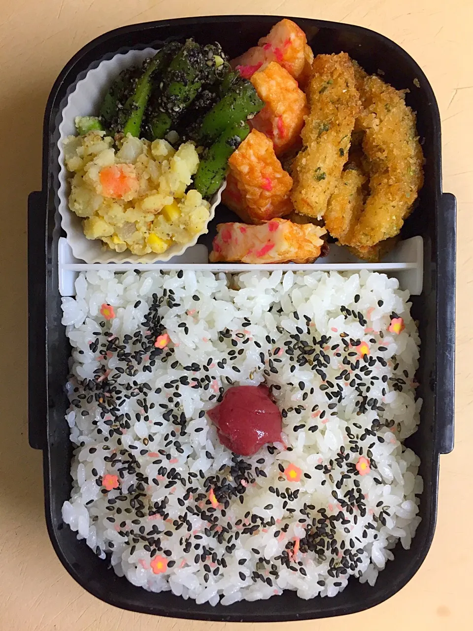 Snapdishの料理写真:お弁当／男子高校生|nayutaさん