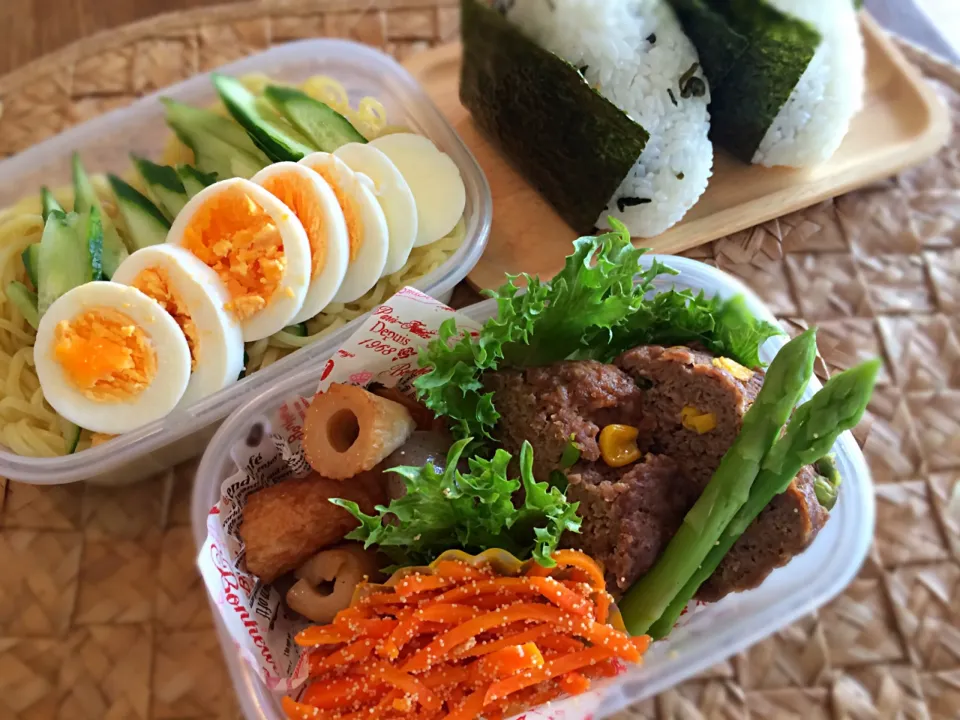 Snapdishの料理写真:高校長男部活弁当⚾️～58|mashaさん