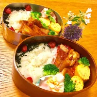 Snapdishの料理写真:照り焼き弁当|itokayoさん