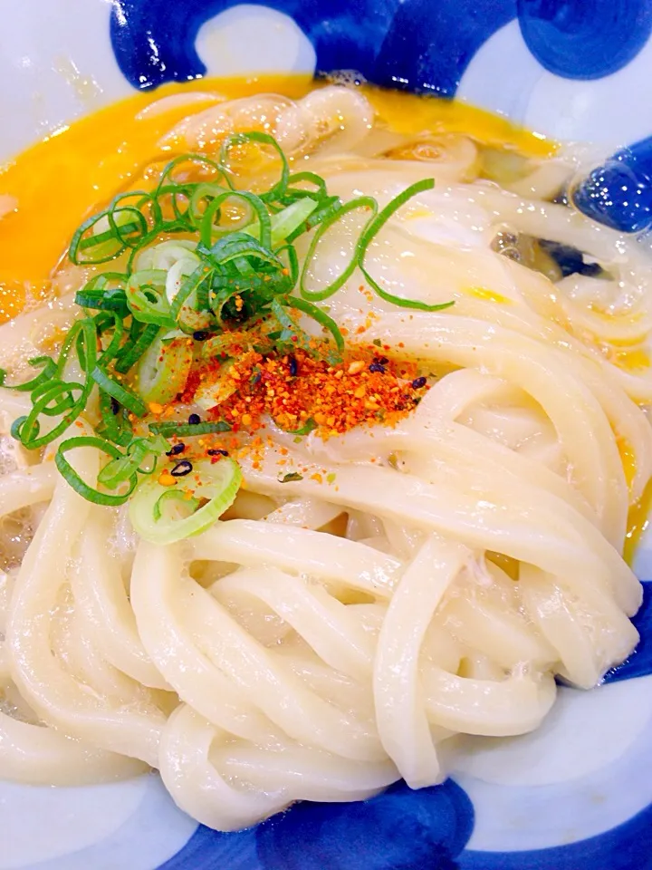 釜玉うどん🍴|しのてらさん