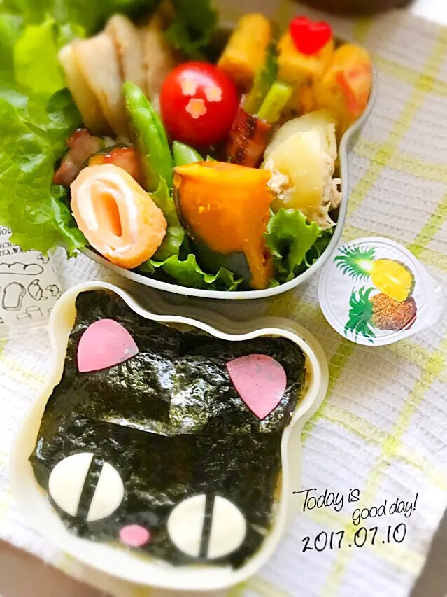 ニャンコ弁当🍱😋|kiyomi sakuraiさん
