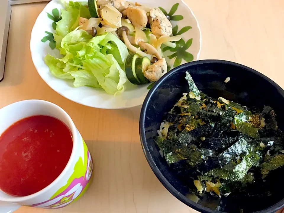 Snapdishの料理写真:7月10日昼食|ばぁさんさん