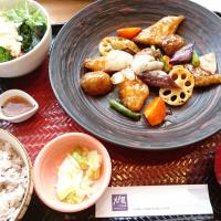 お野菜と白身魚の黒酢あん #大戸屋