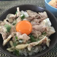 塩ダレネギ豚丼|Shigeさん