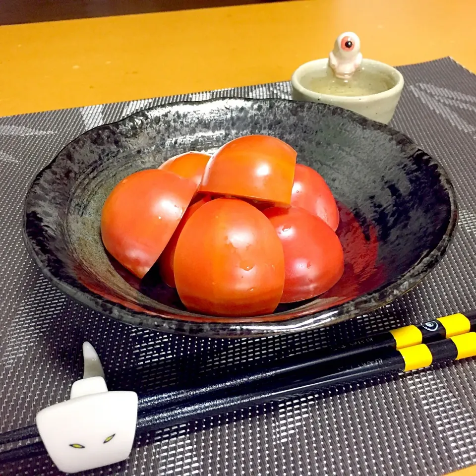 冷やしトマト🍅  (^-^)|Kei Satoさん