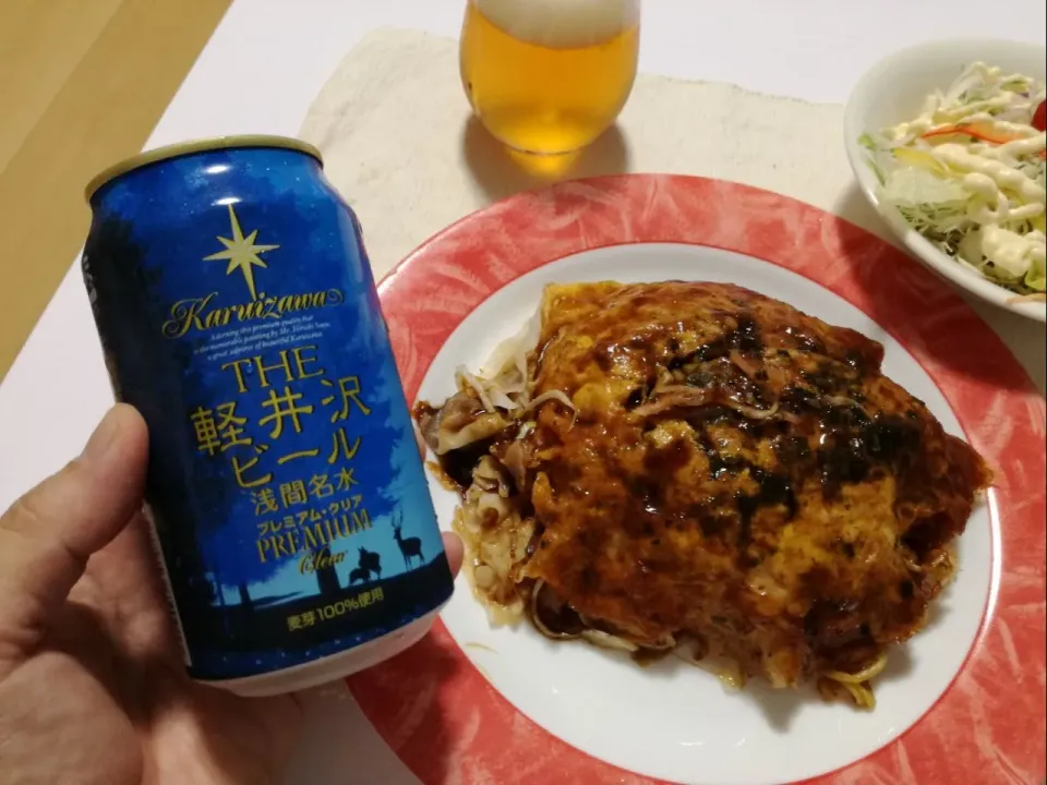 広島のお好み焼きで、乾杯っ🍻|Kojiさん