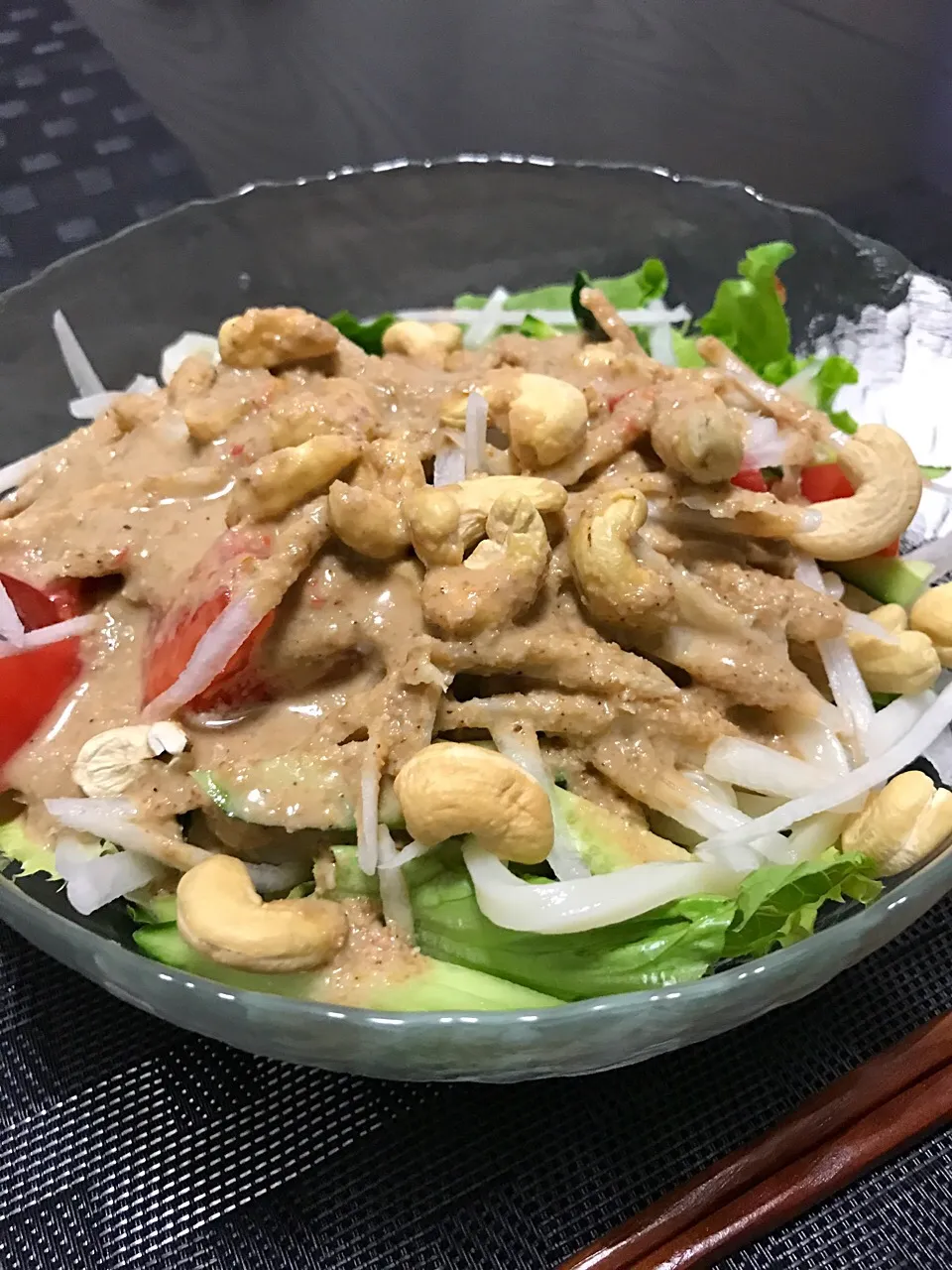 自家製ごまダレのサラダうどん|Makiさん