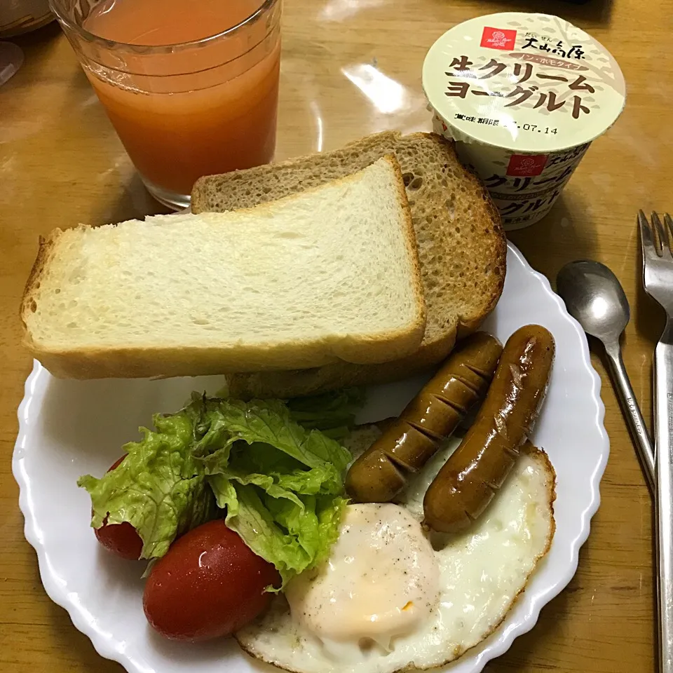 Snapdishの料理写真:朝食 170711|maixx ใหม่さん