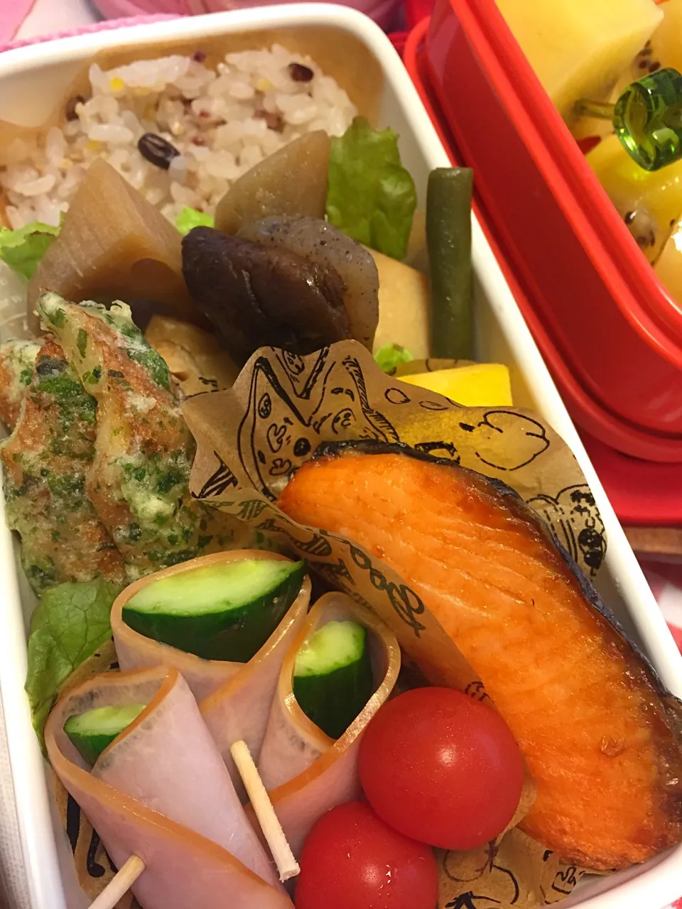 Snapdishの料理写真:女子高校生用 和風弁当|riorieさん