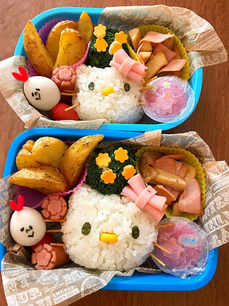 キティちゃん弁当♡|かなさん