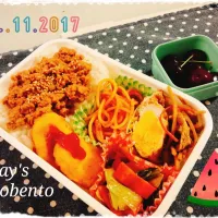 Snapdishの料理写真:#旦那弁当 #お弁当 #ランチボックス|taku＆chocoママさん