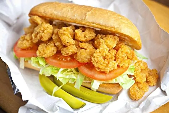 PoBoy USA, Baton Rouge Louisiana ⚜
 #Sandwich #Seafood #Dinner #Bread|Alisha GodsglamGirl Matthewsさん