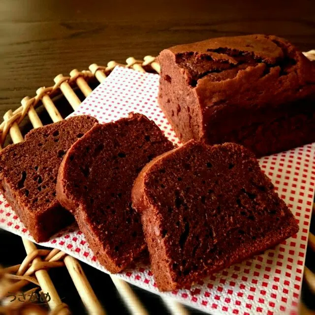 山本真希さんの HM☆ヨーグルトでしっとり生チョコケーキ|うさかめさん