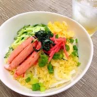 Snapdishの料理写真:冷やしたぬきうどん|吉田家さん